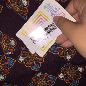 Brown Cassie lularoe size medium